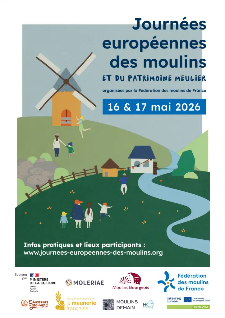 Journées Européennes des Moulins et du patrimoine meulier