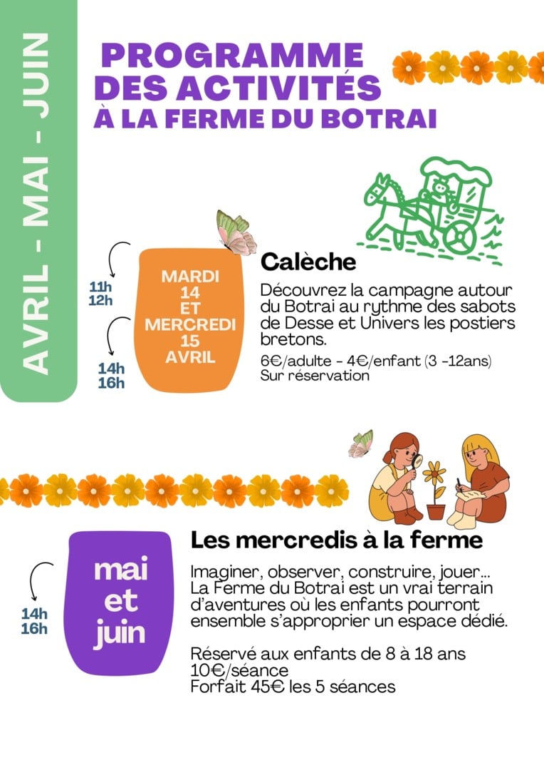 Les mercredis à la ferme