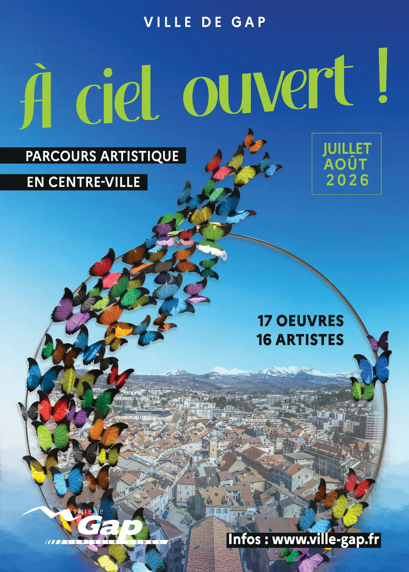 Parcours artistique "A ciel ouvert...!"