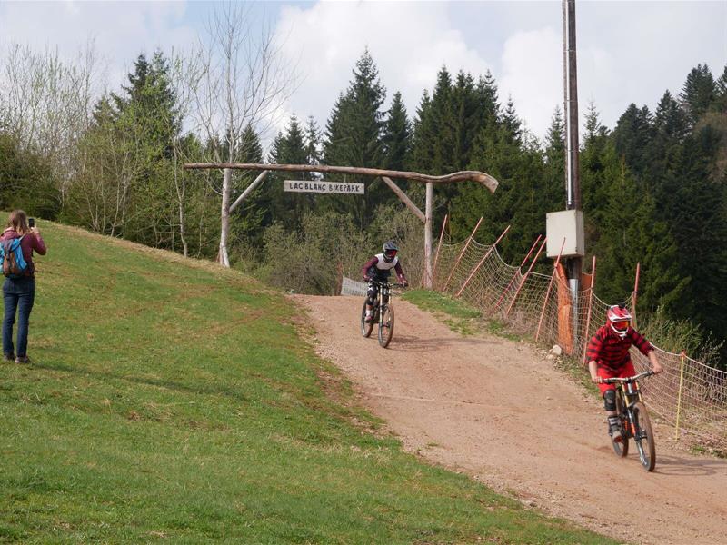VTT DH encadré sur le Bike Park du Lac Blanc