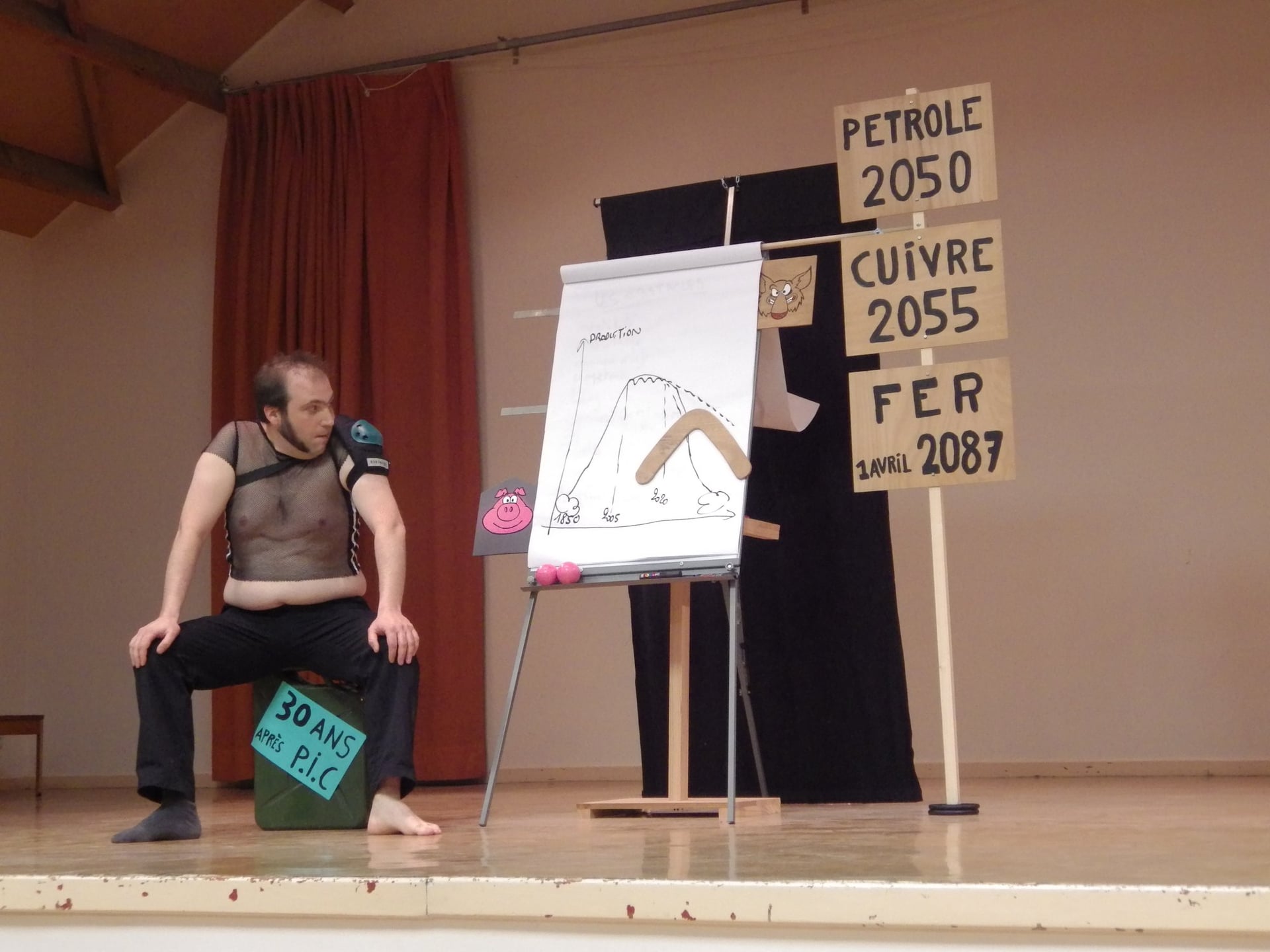 Mois de l'architecture Monts et Barrages -  Conférence gesticulée : “Le mensonge des 3 petits cochons”