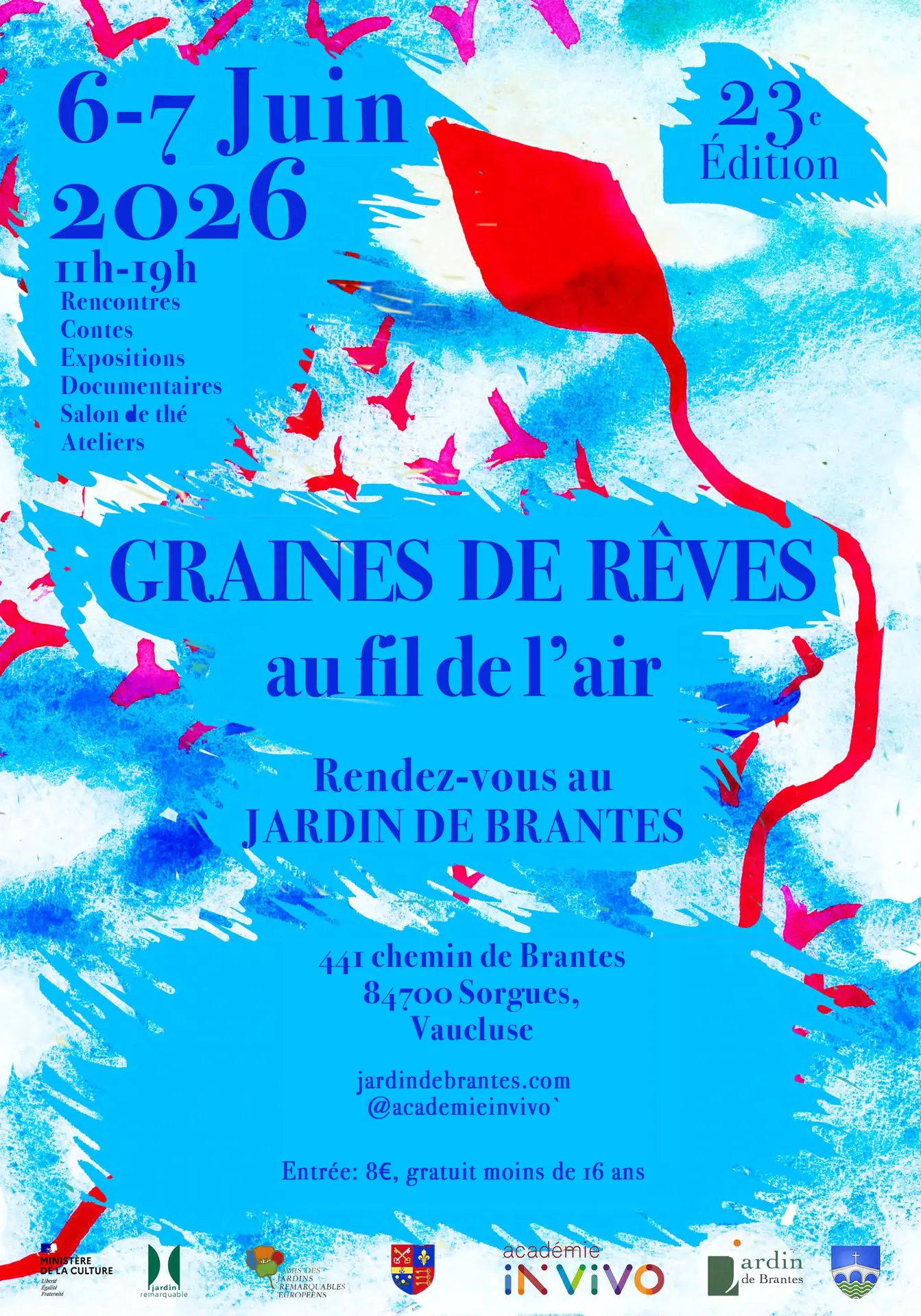 23e édition des Rendez-vous au Jardin de Brantes