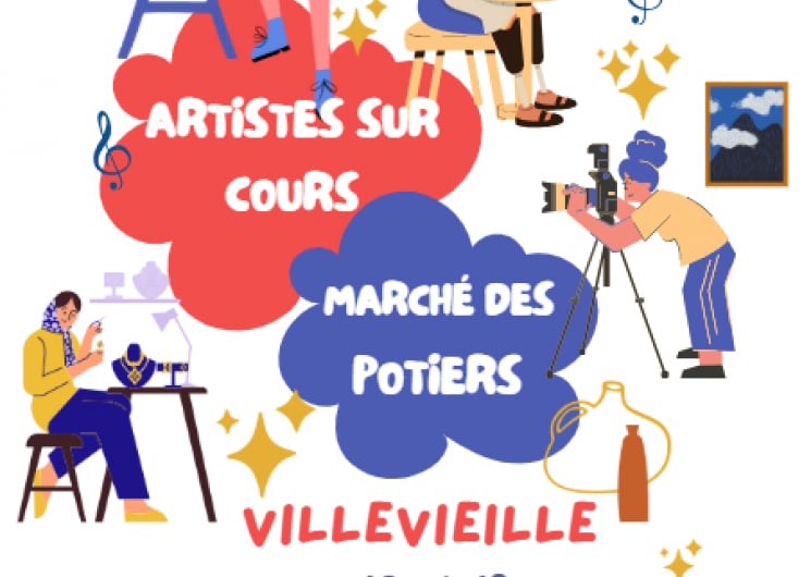 Artistes sur cours & Marché des potiers