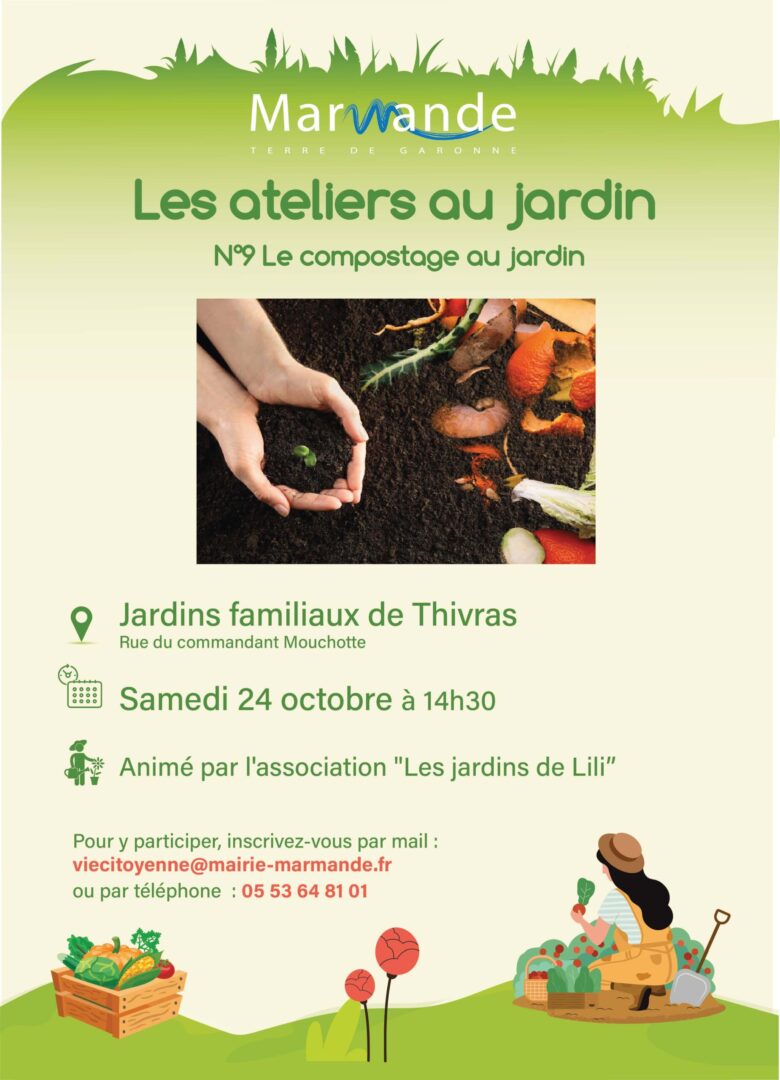 Les ateliers au jardin