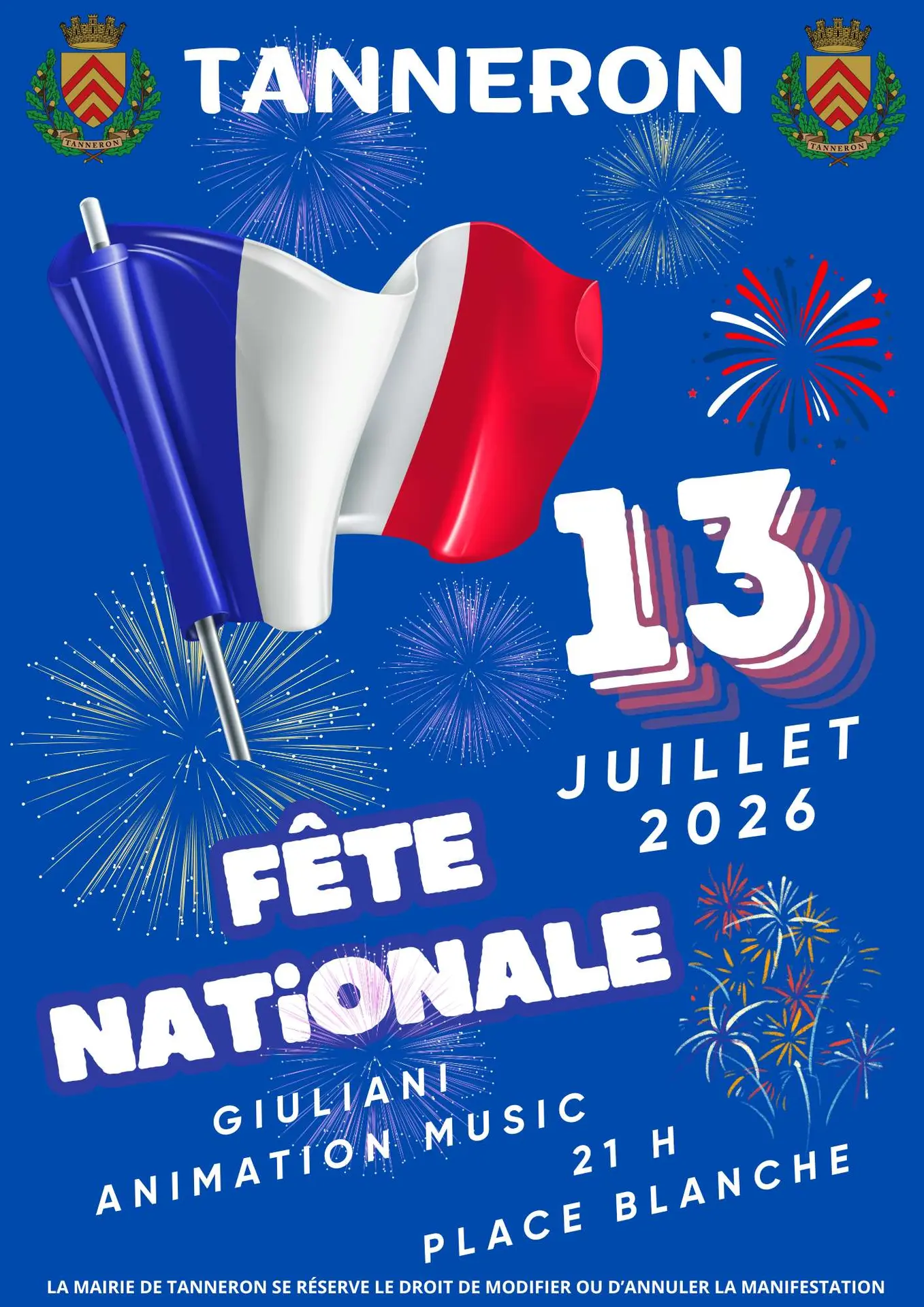Fête nationale à Tanneron