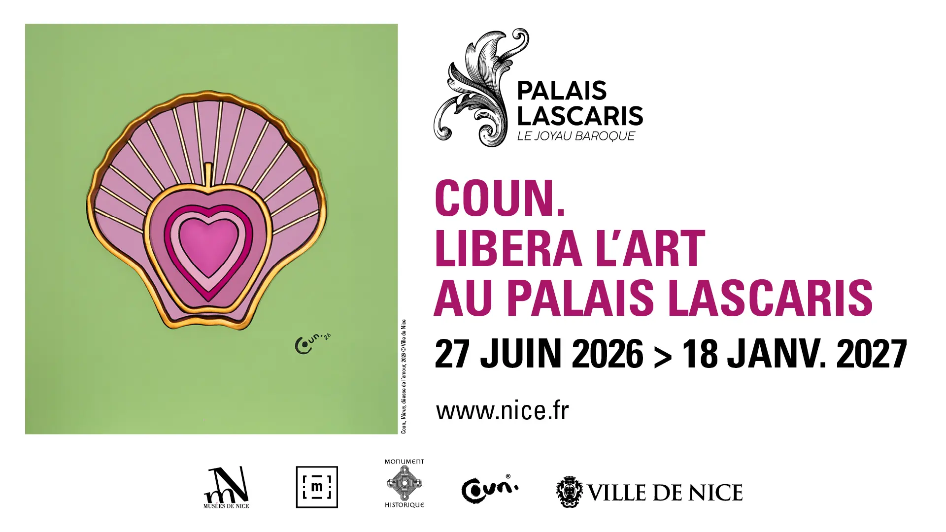 Coun - Libera l'Art au Palais Lascaris