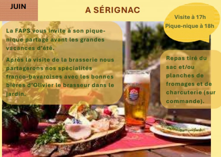 Visite guidée de la brasserie de Sérignac