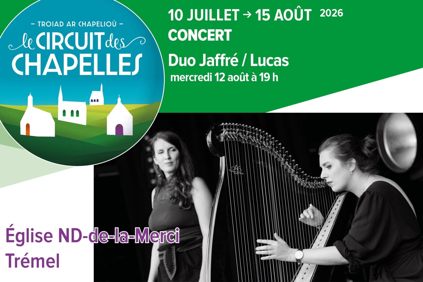 Duo Jaffré / Lucas – Circuit des chapelles