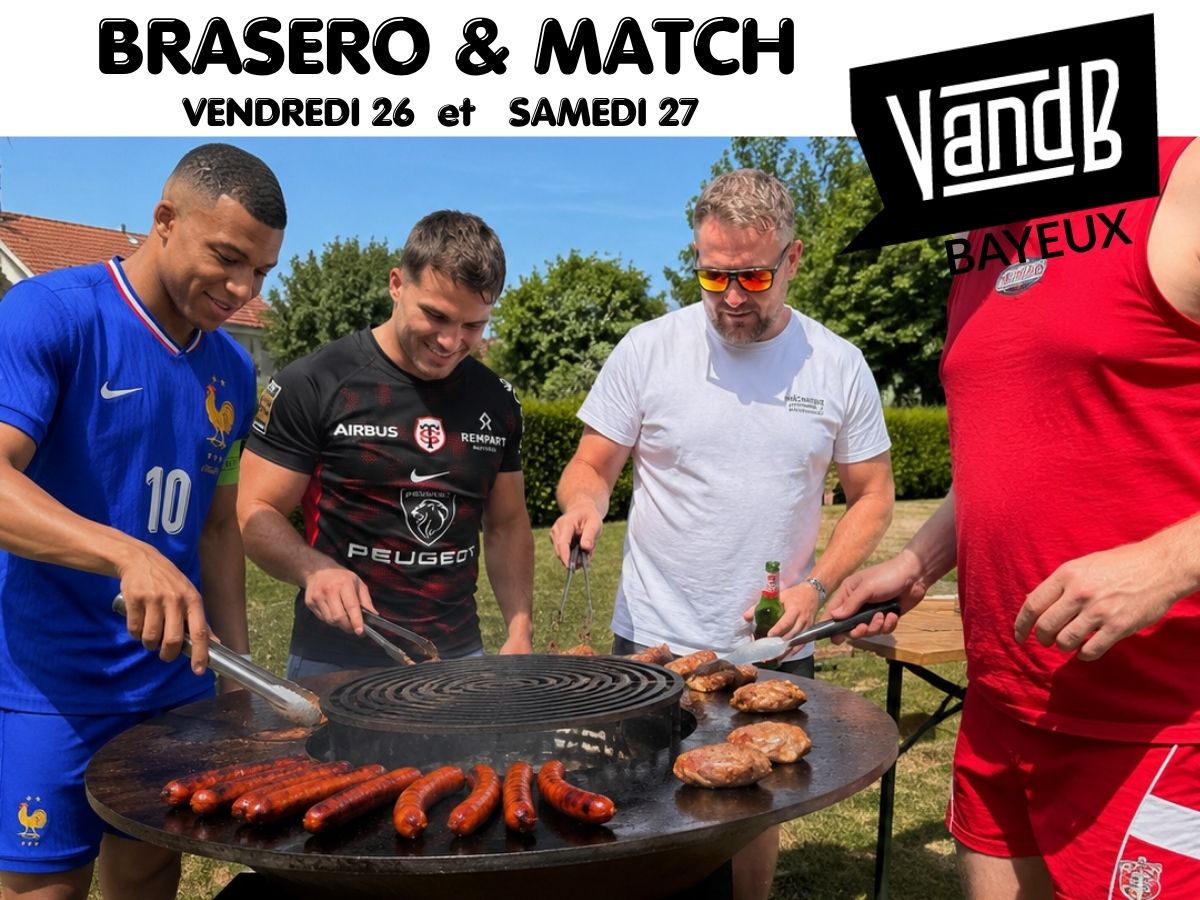 Brasero & Matchs de foot et de rugby