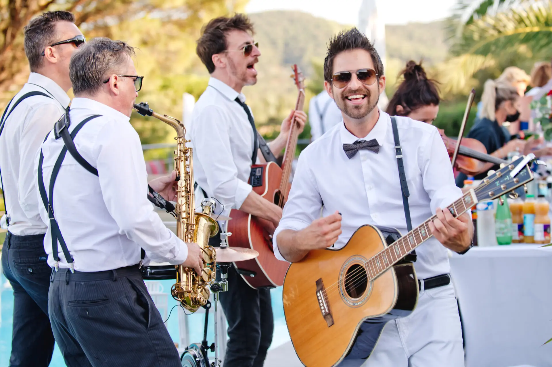 Bal avec Merry Mood & Feu d'artifice