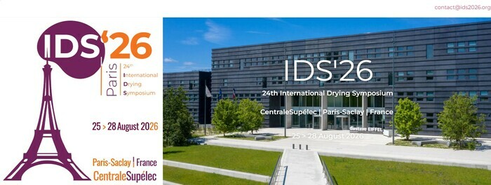 24th International Drying Symposium (2026)