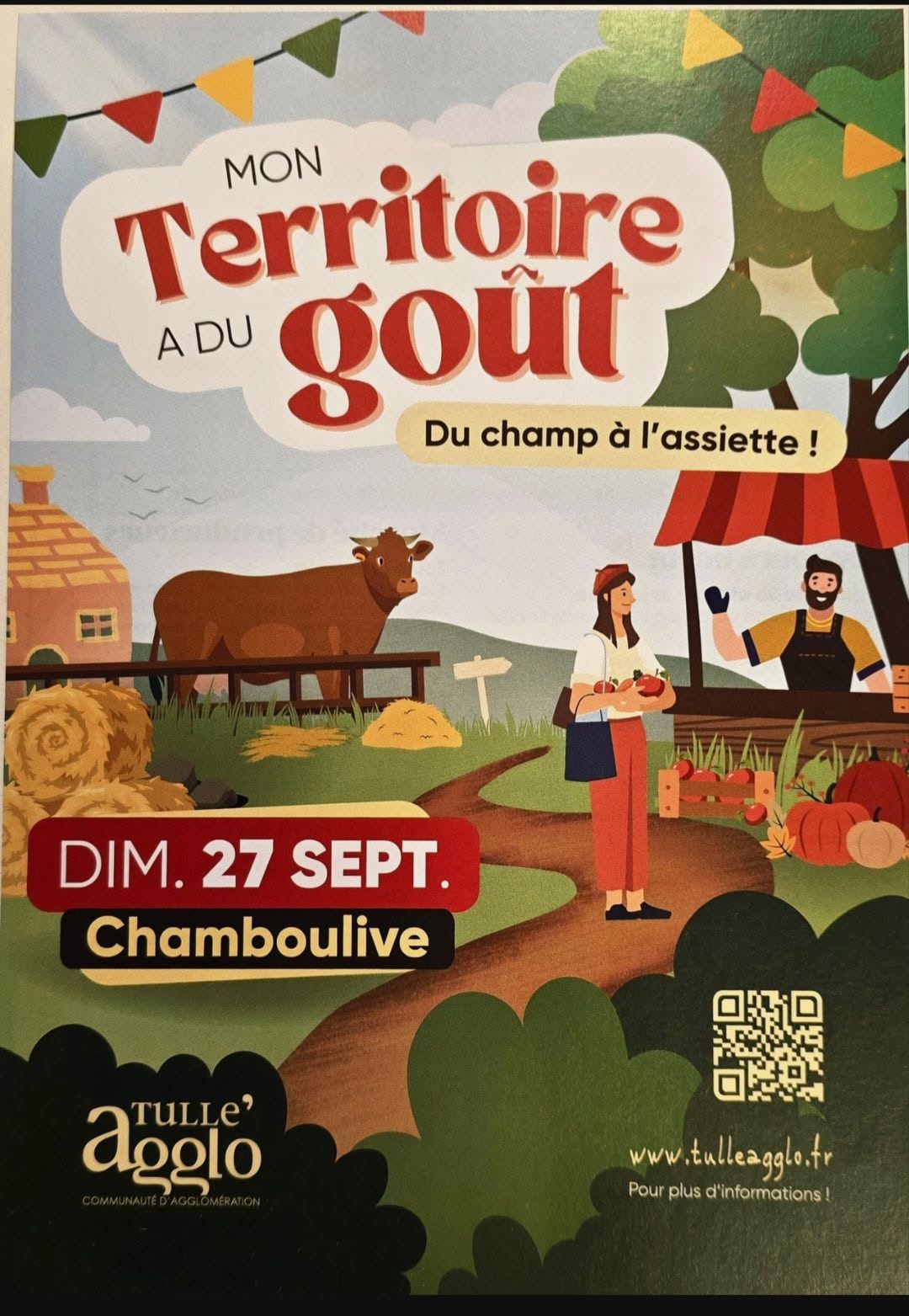 Mon territoire à du goût : du champ à l'assiette
