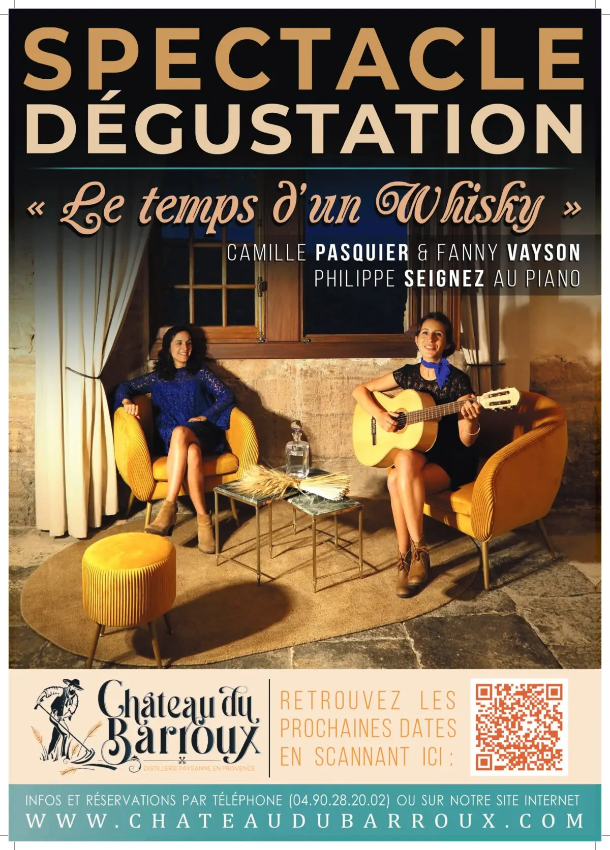 Concert dégustation « Le temps d’un whisky »