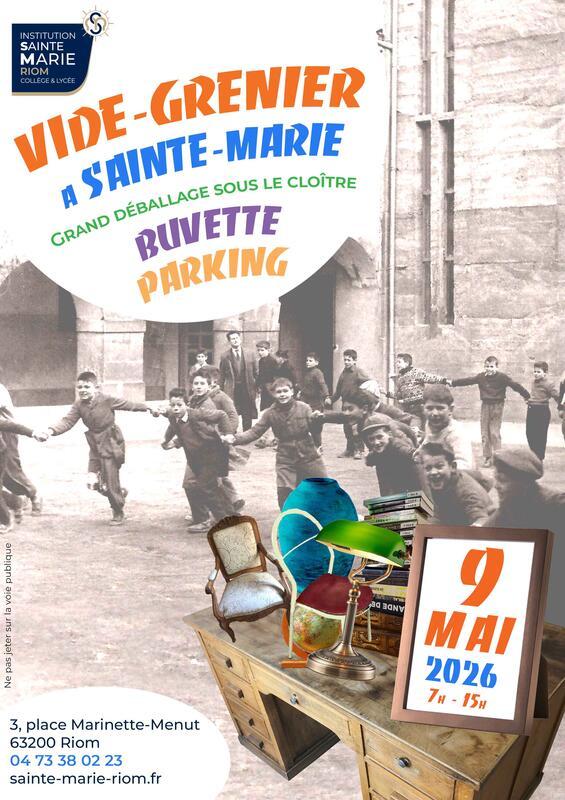 Vide-grenier de sainte-marie