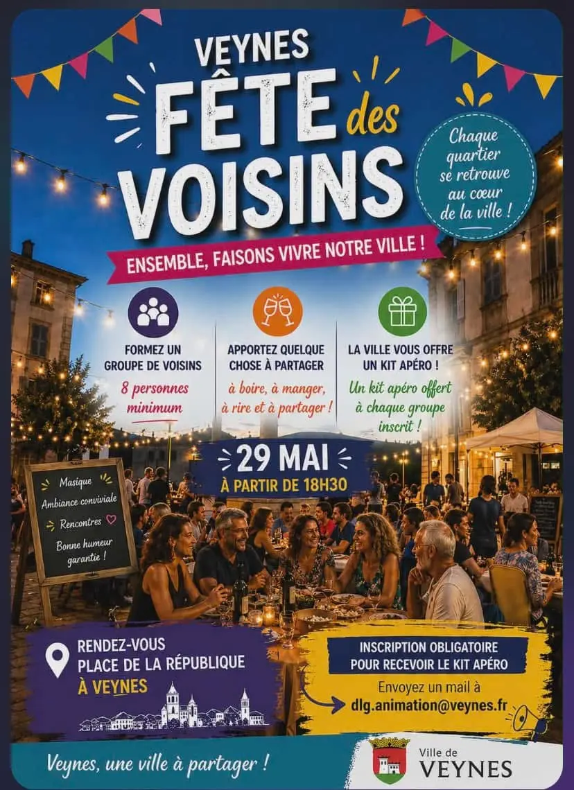 VEYNES, la fête des voisins