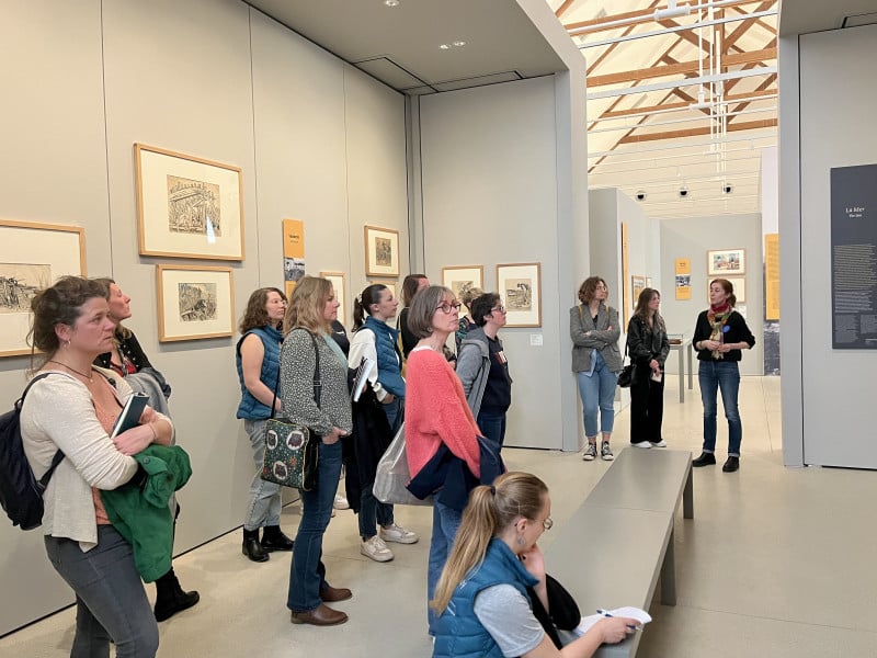 Visite flash de l’exposition temporaire « Regards japonisants en Bretagne »