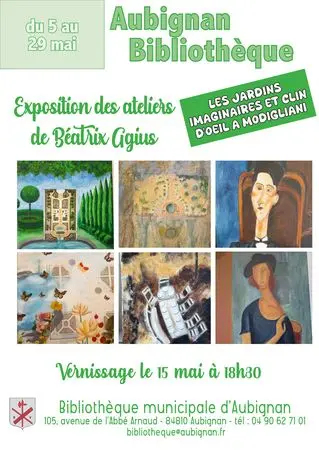 Exposition des ateliers de Béatrice Agius