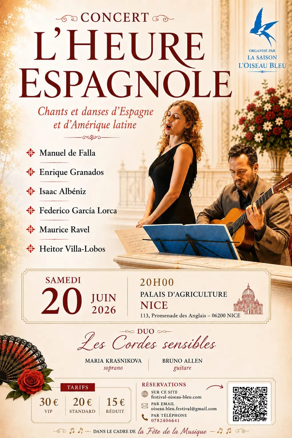 L'Heure Espagnole - Chants et danses d'Espagne et d'Amérique latine