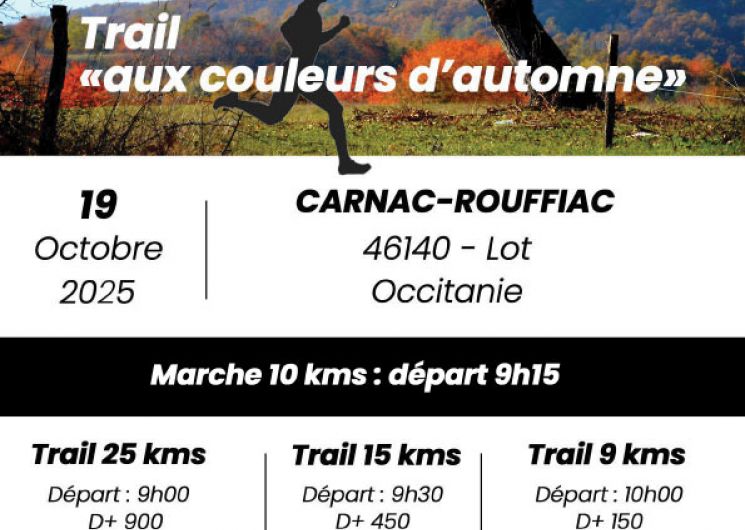 Trail « Aux couleurs d’automne »