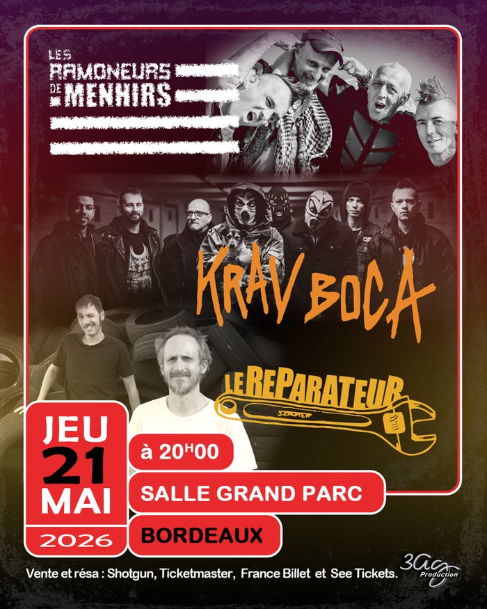 LES RAMONEURS DE MENHIRS - KRAV BOCA - LE REPARATEUR