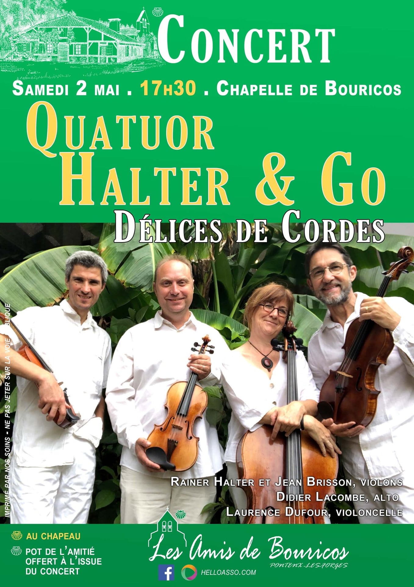 Concert du 2 mai à Bouricos