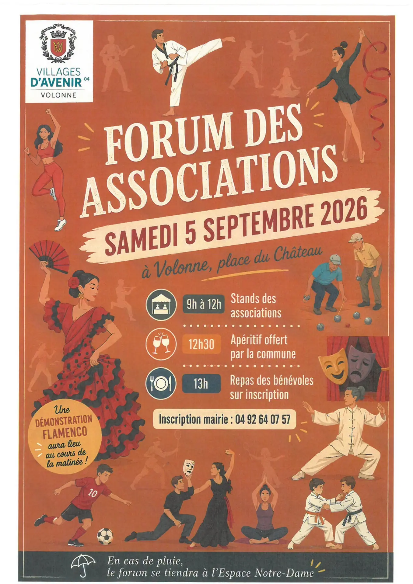 Forum des associations à Volonne