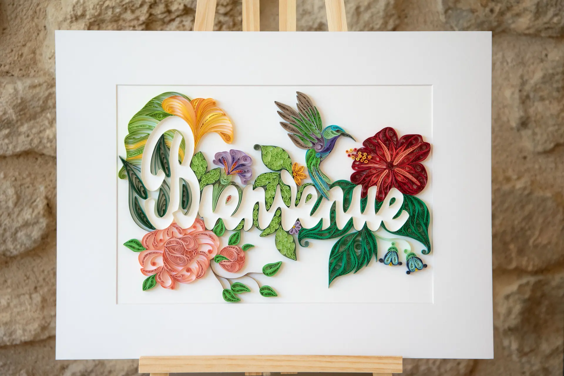 Exposition "Art Quilling" et "Peinture" à Cucuron