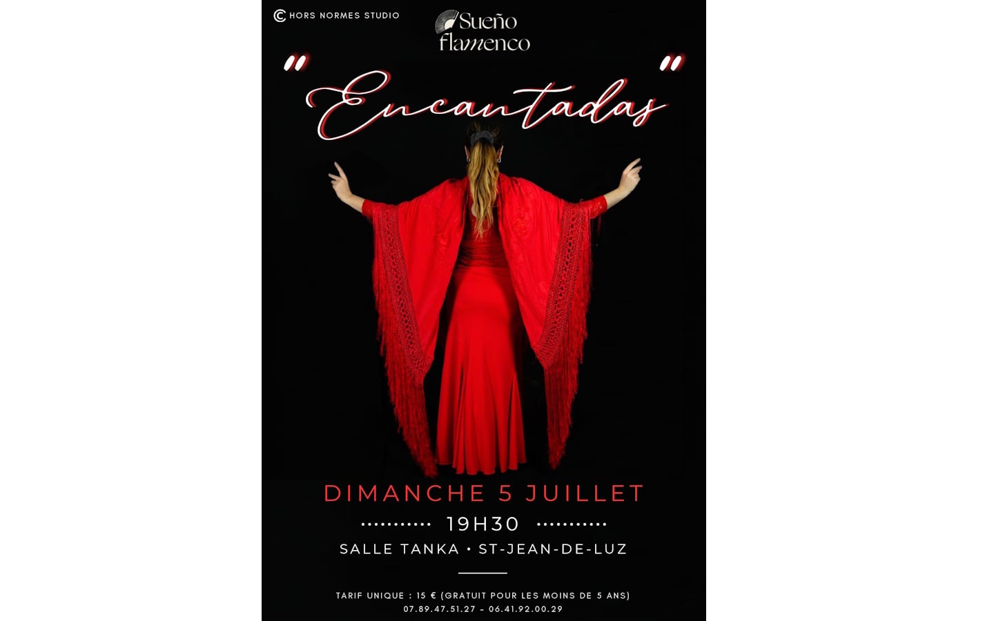 Spectacle de fin d'année de l'association Sueño Flamenco