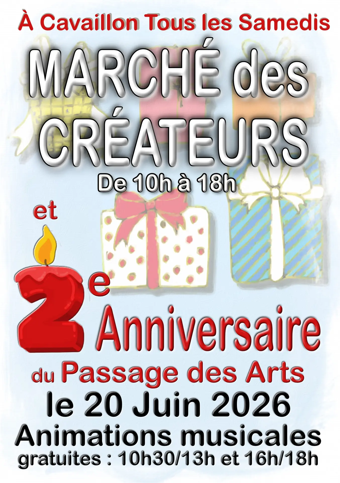2e anniversaire du Passage des Arts