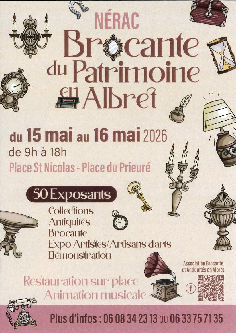 Brocante du Patrimoine en Albret