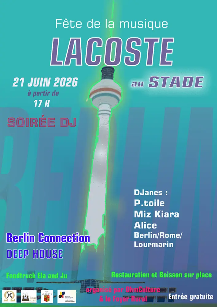 Fête de la musique Lacoste - Berlin connection