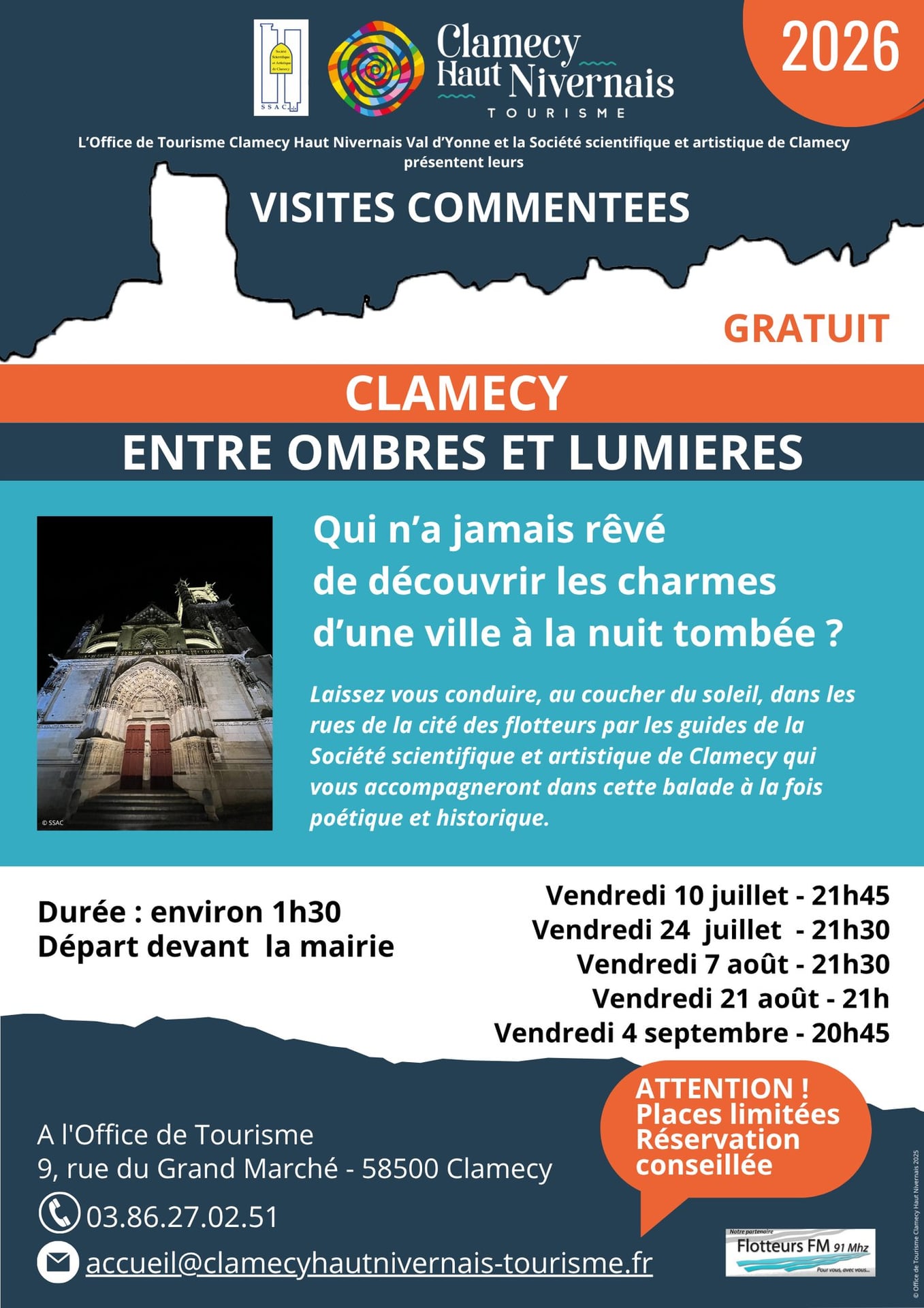 Visites commentées : Clamecy - Entre ombres et lumières