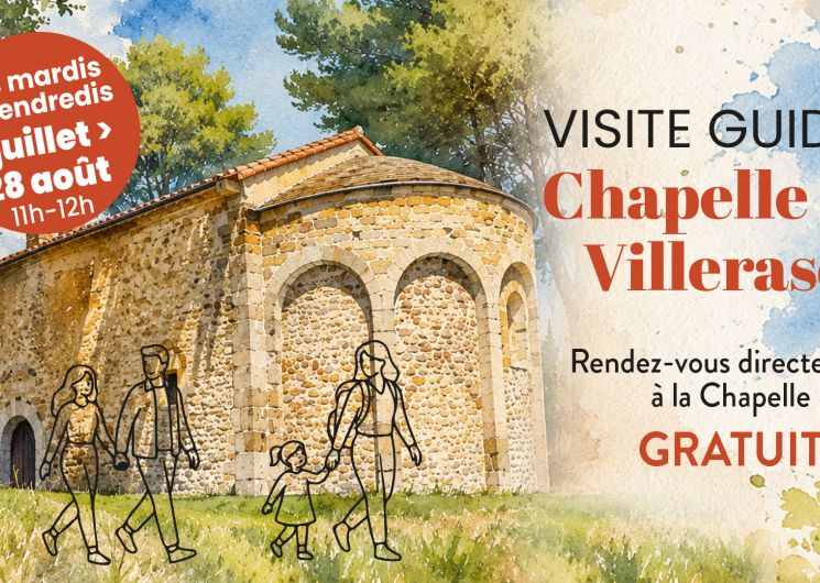 VISITE GUIDÉE DE LA CHAPELLE DE VILLERASE
