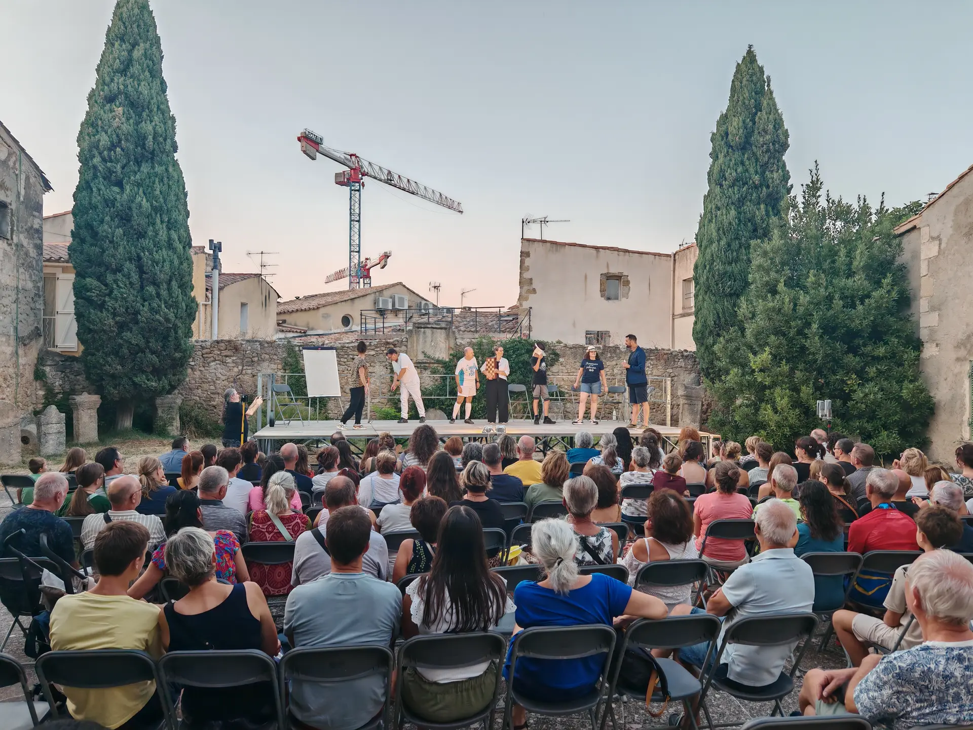 Théatre en plein air : Spectacle d'impro avec Les Imposteur(E)s