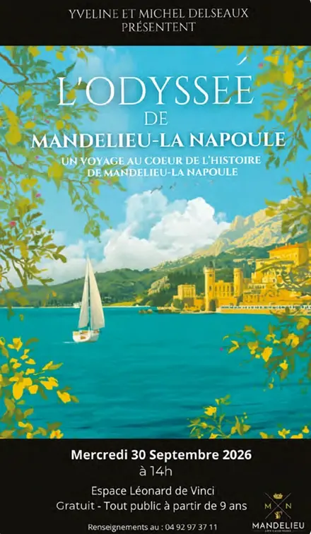 L'Odyssée de Mandelieu-La Napoule - Projection de film