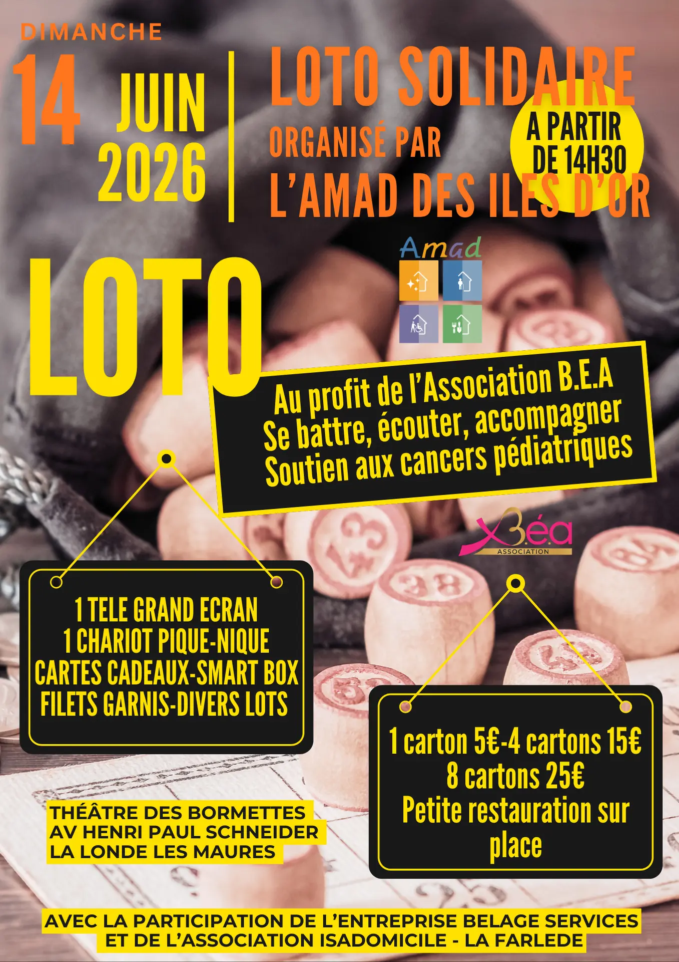 Loto solidaire de l'AMAD des Iles d'Or