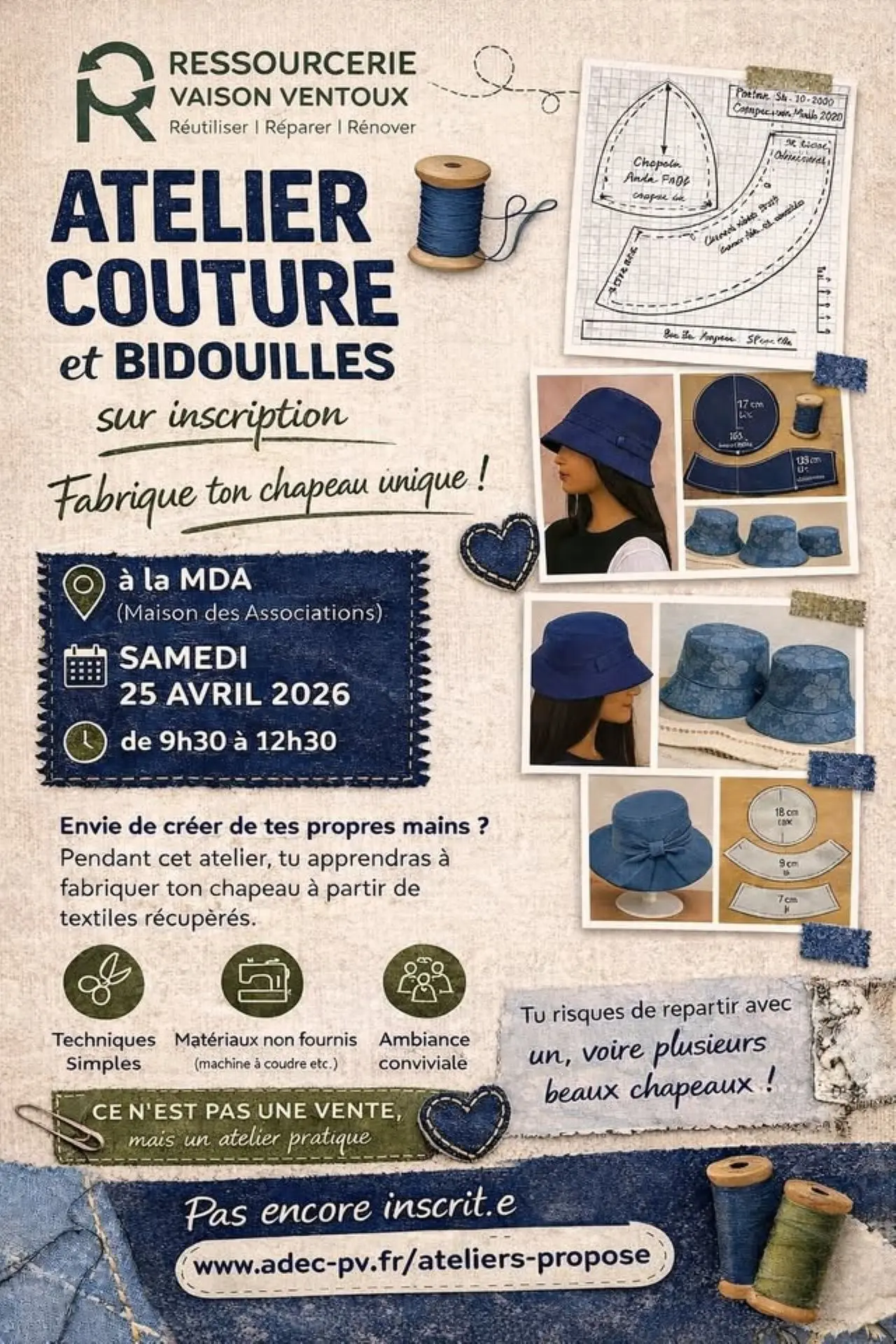 Atelier couture et bidouilles