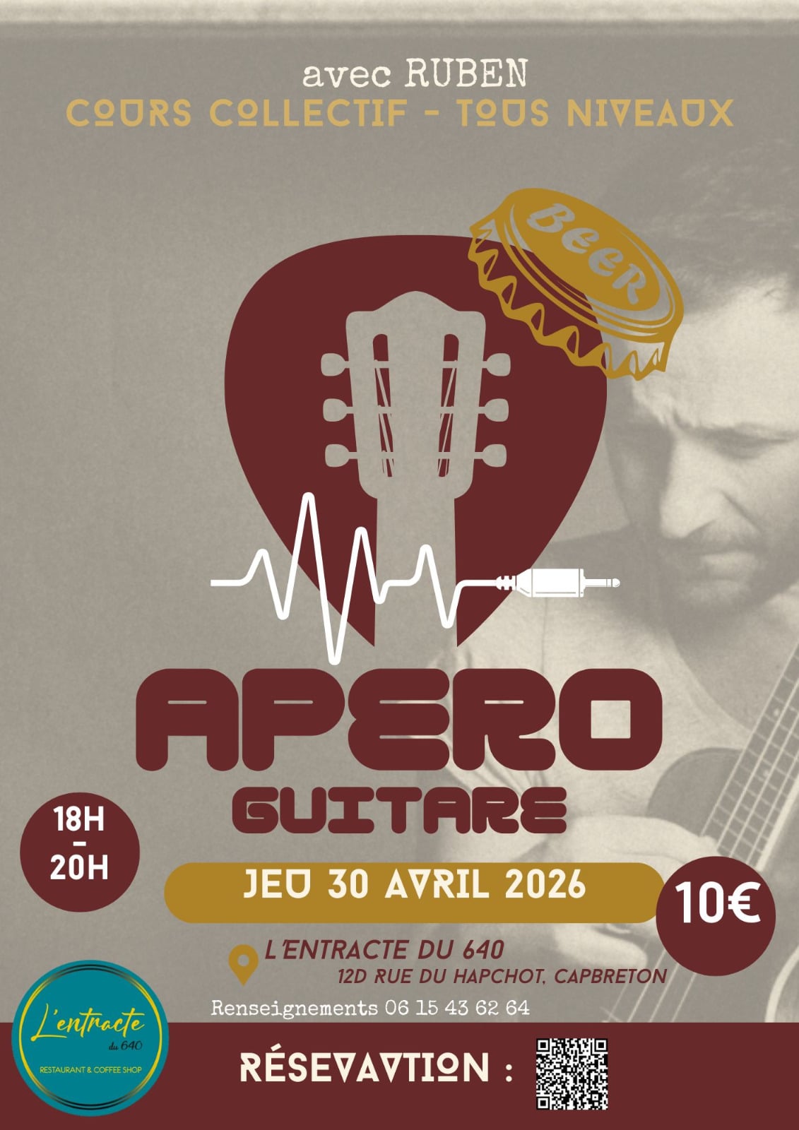 Apéro Guitare à l'entracte du 640