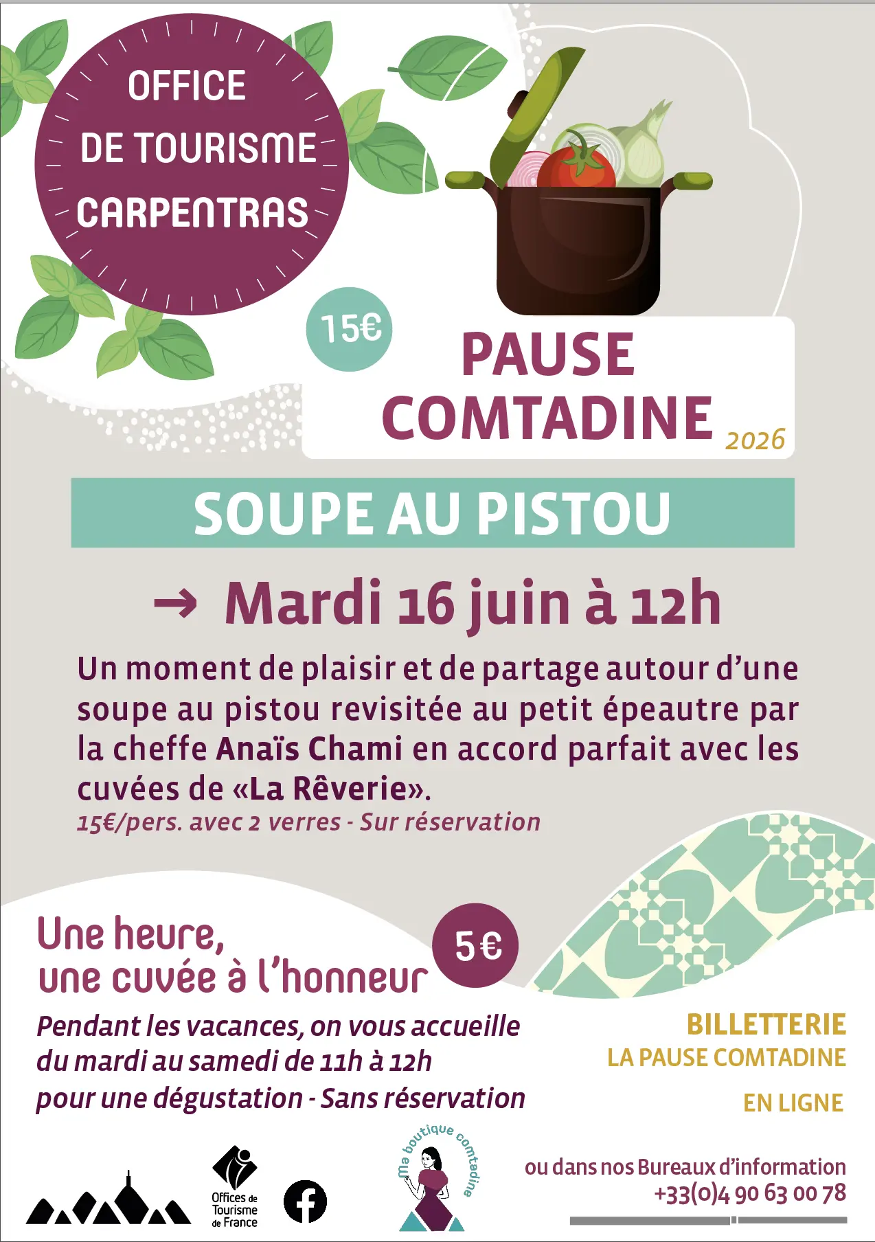 Pause comtadine : la soupe au pistou