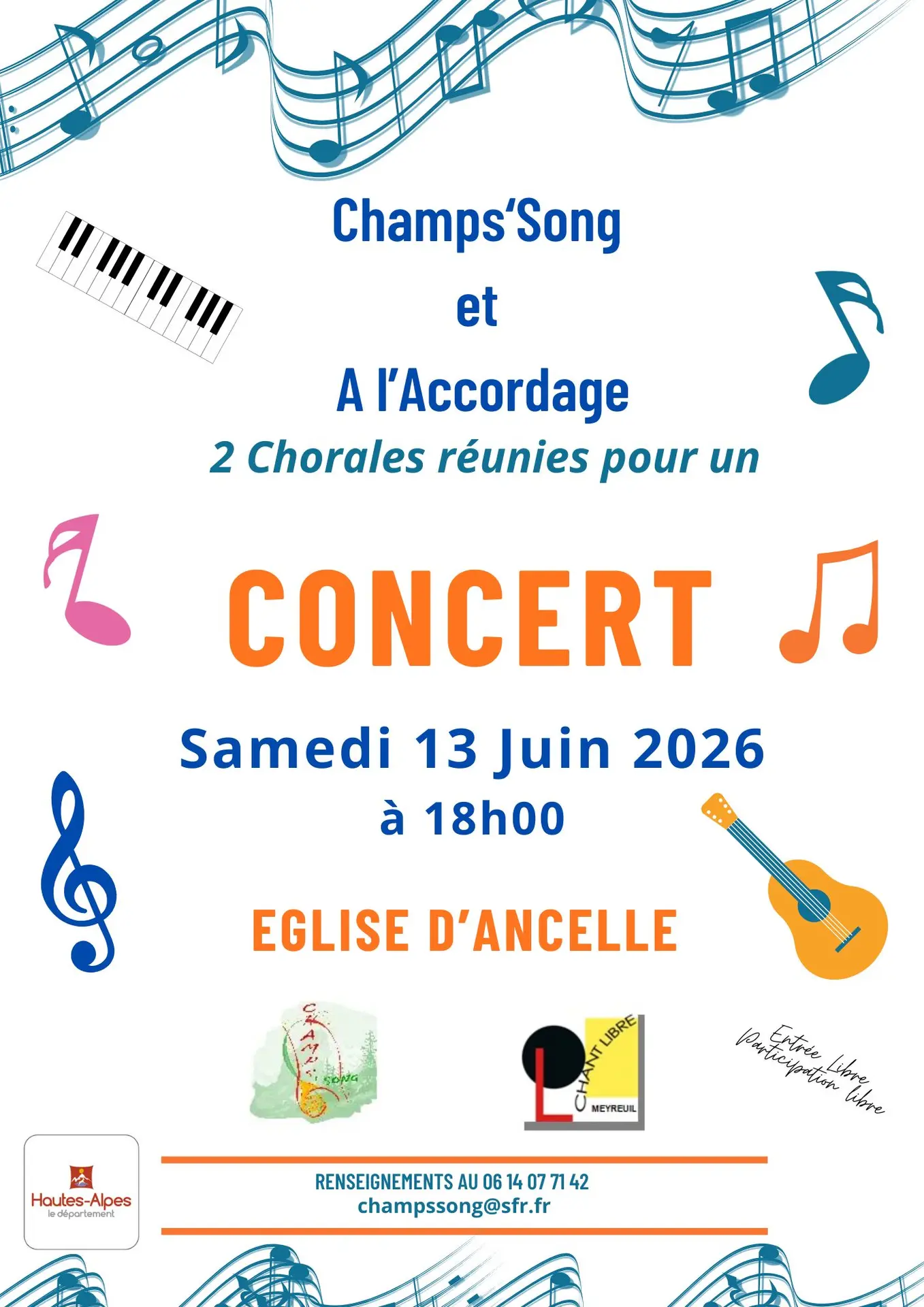 Concert chorale Champ'Song