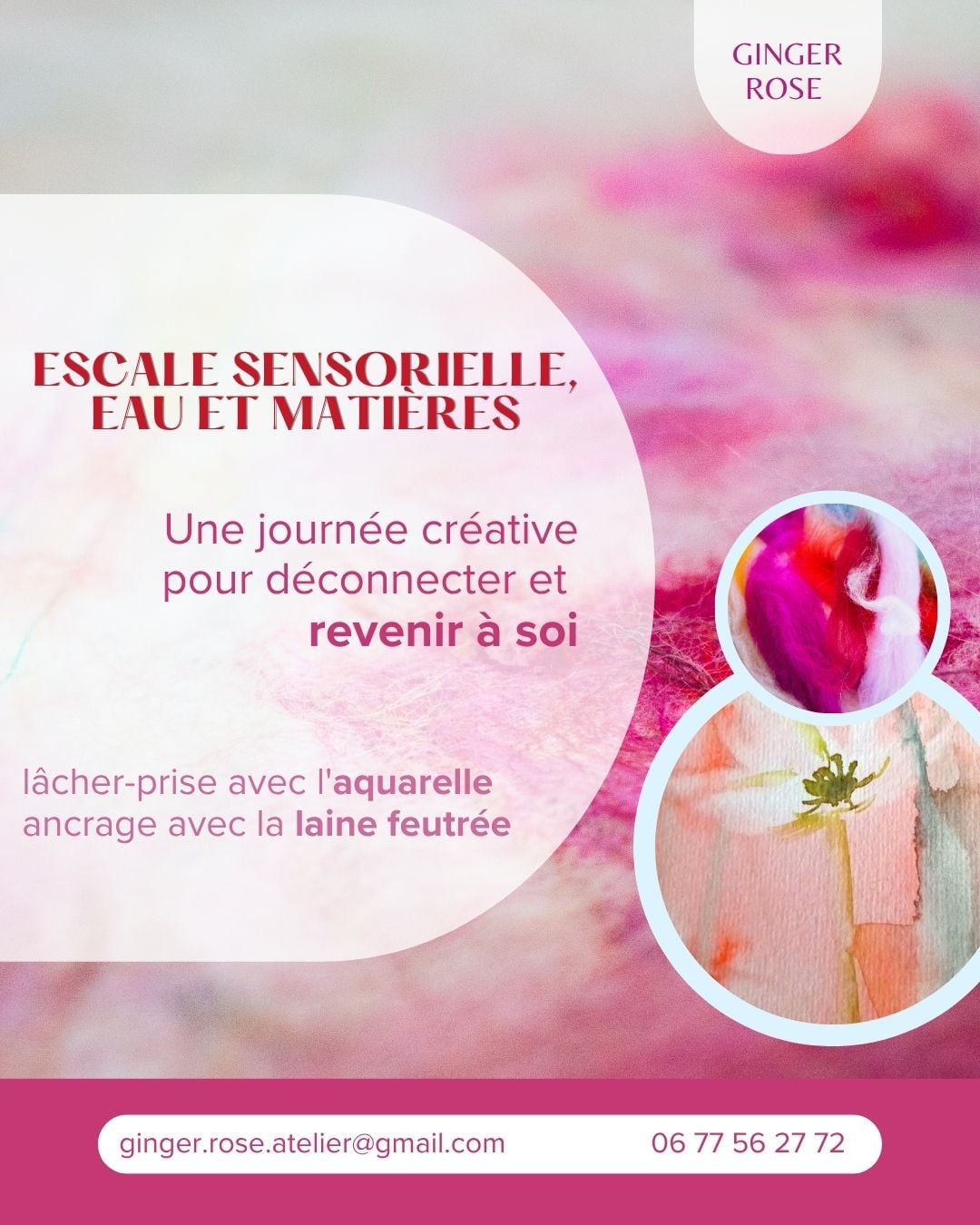 Escale sensorielle : une journée créative pour déconnecter et revenir à soi.
