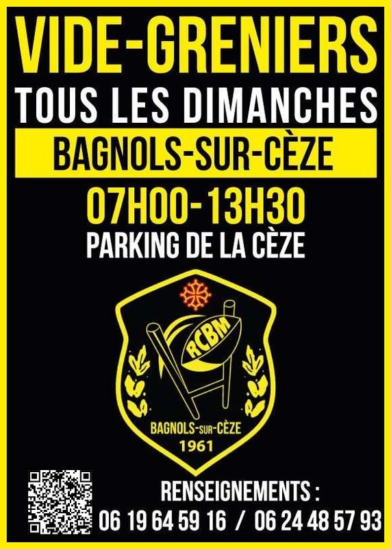 vide-greniers dominical du Rcbm