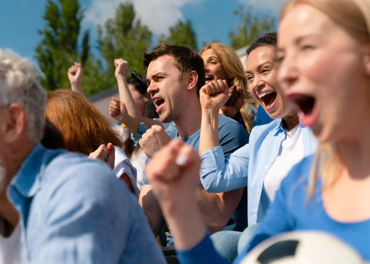 Grande fan zone : finale de la Coupe du Monde de football