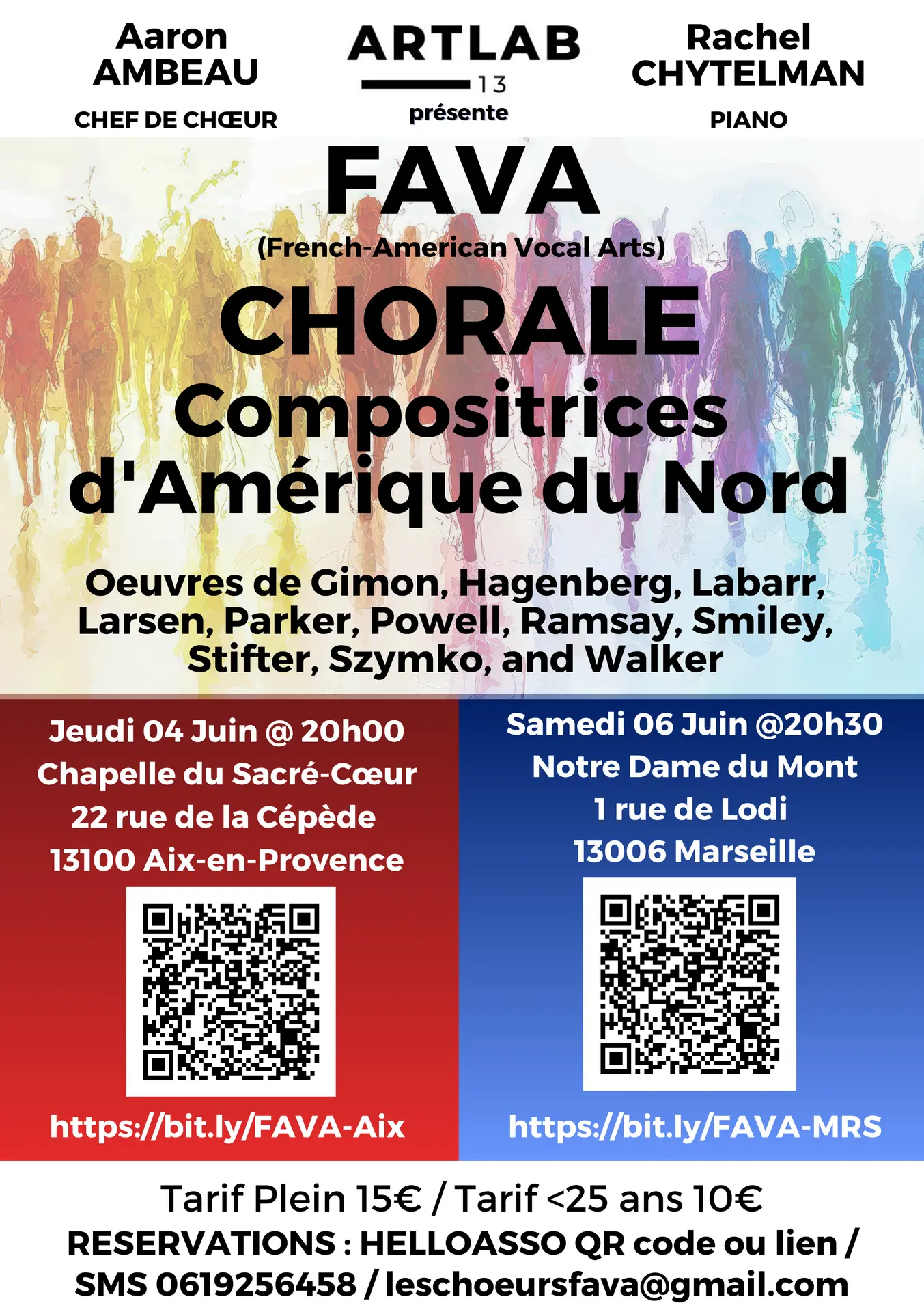 La Chorale FAVA : Concerts de Printemps 2026