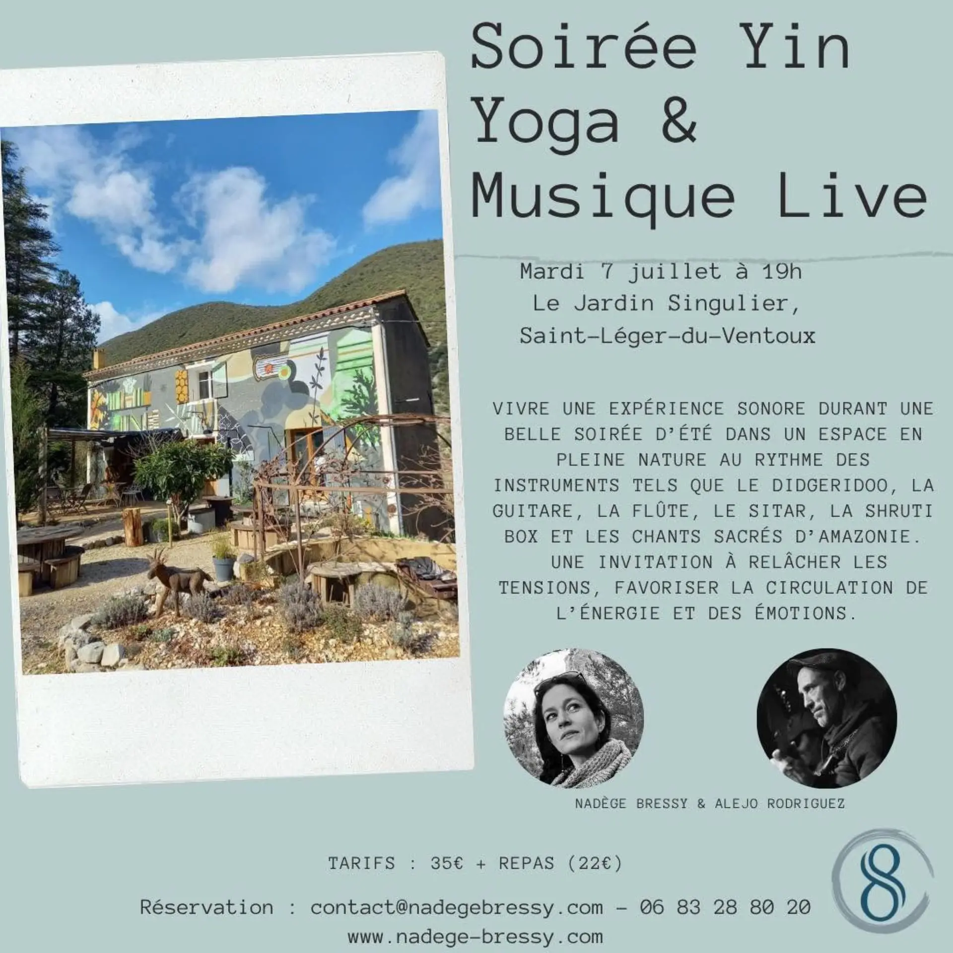 Soirée Yin Yoga & Musique Live