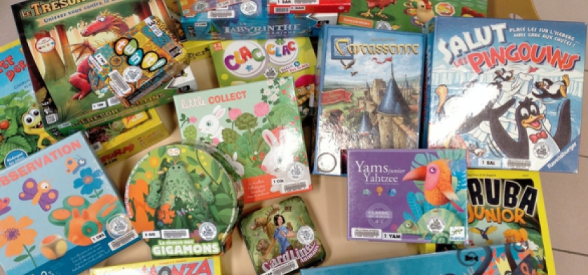 LUDOTHÈQUE AVEC HOMO LUDENS