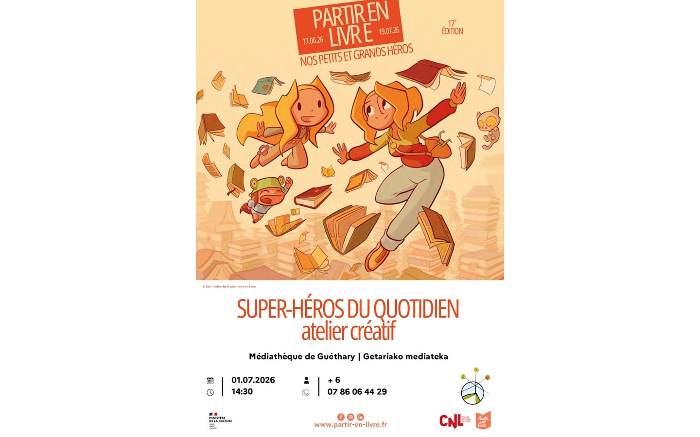 Atelier créatif : super-héros du quotidien