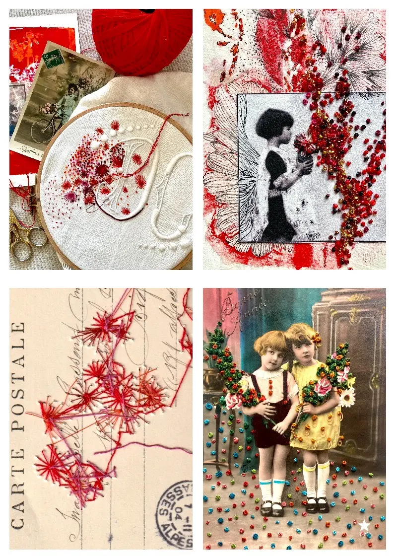 Les Pauses Créatives de l'Été : autour de la broderie contemporaine