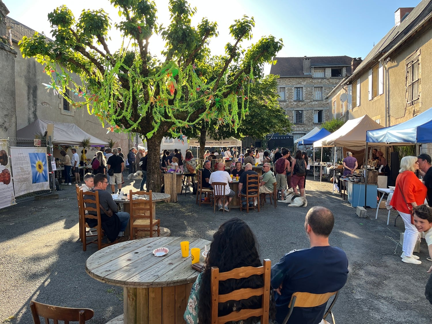 Marché gourmand et musical