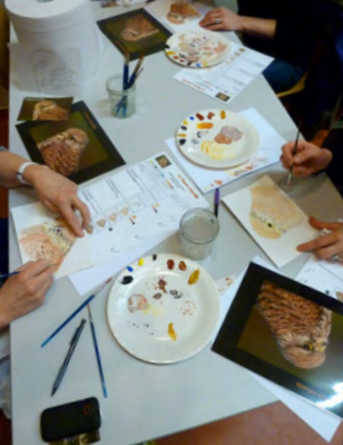 Vert par Nature : initiation à la peinture naturaliste